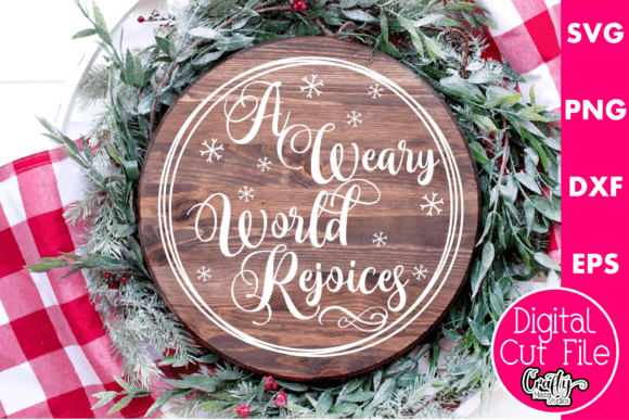 A Weary World Rejoices Christmas Sign Review