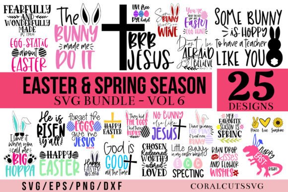 Big Easter Spring Season SVG Bundle Review