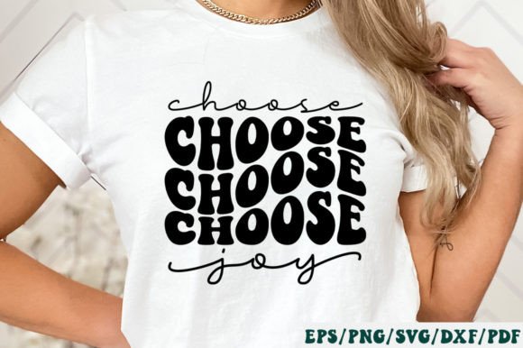 Choose Joy Retro SVG: Retro Christian Graphics for Crafts & Content Marketing