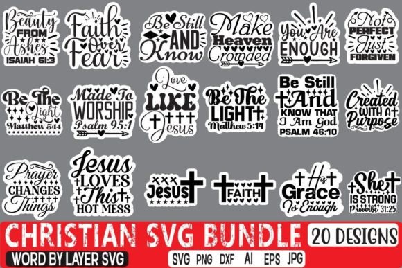 Christian SVG Bundle Vol.3 Review: Practical Design Insight for Real Embroidery Use