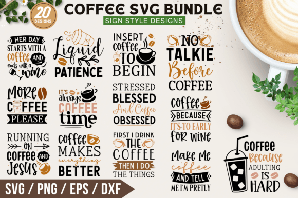 Coffee SVG Bundle for Crafts & Graphics: A Crafter’s Honest Review