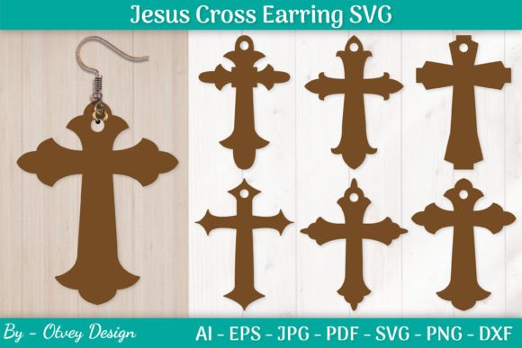 Jesus Cross Earring SVG Cut File: A Designer’s Real-Use Review