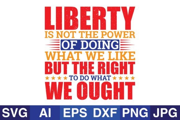 Liberty is Not the Power of Doing – A Crafts-Inspired Graphic for Content Publishers