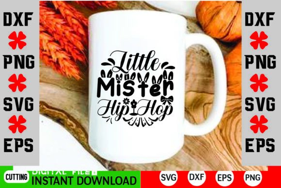 Little Mister Hip Hop: A Playful Graphic Design Asset for Bloggers and Digital Publishers