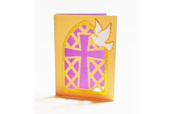RELIGIOUS CARD SVG Templates: Graphics for Faith-Focused Crafts & Content